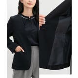 アウター ジャケット ノーカラージャケット | Honeys | 詳細画像7 