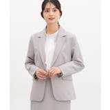 ライトグレージュ | アウター ジャケット テーラードジャケット | Honeys