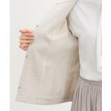 アウター ノーカラージャケット 大きいサイズ | Honeys | 詳細画像14 