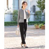 アウター ノーカラージャケット 大きいサイズ | Honeys | 詳細画像2 