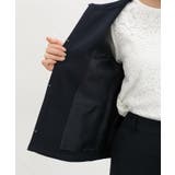 アウター ノーカラージャケット 大きいサイズ | Honeys | 詳細画像8 