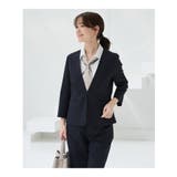 アウター ジャケット ノーカラー | Honeys | 詳細画像12 