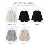 アウター ジャケット ノーカラー | Honeys | 詳細画像17 