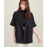 ブラック | アウター ジャケット テーラードジャケット | Honeys