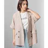 ベージュ | アウター ジャケット テーラードジャケット | Honeys