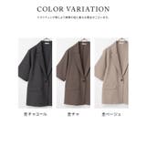 アウター テーラードジャケット 接触冷感 | Honeys | 詳細画像11