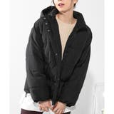 ブラック | 【ハニーズ】ファイバーダウンブルゾン【WEB限定LLサイズ有】 | Honeys