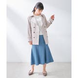 アウター トレンチコート ハーフ丈 | Honeys | 詳細画像9 