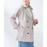 アウター トレンチコート ハーフ丈 | Honeys | 詳細画像10 