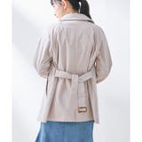 アウター トレンチコート ハーフ丈 | Honeys | 詳細画像11 