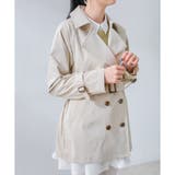 アウター トレンチコート ハーフ丈 | Honeys | 詳細画像22 