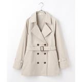 アウター トレンチコート ハーフ丈 | Honeys | 詳細画像31 