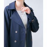 アウター トレンチコート ハーフ丈 | Honeys | 詳細画像4 