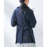 アウター トレンチコート ハーフ丈 | Honeys | 詳細画像5 