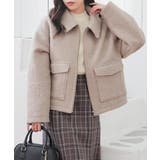 ベージュ | アウター ジャンパー ブルゾン | Honeys