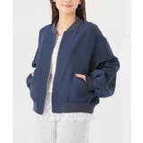 ネイビー | アウター ジャンパー ブルゾン | Honeys