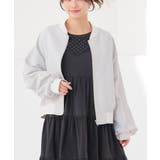 グレー | アウター ジャンパー ブルゾン | Honeys