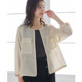 アイボリー | アウター ジャンパー ブルゾン | Honeys