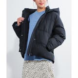 ネイビー | 【ハニーズ】ファイバーダウンブルゾン | Honeys