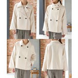 アウター コート ハーフコート | Honeys | 詳細画像13