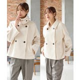 アウター コート ハーフコート | Honeys | 詳細画像5