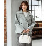 アウター コート ハーフコート | Honeys | 詳細画像9