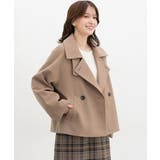 モカベージュ | アウター コート ハーフコート | Honeys