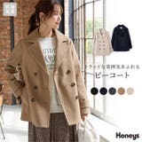 アウター コート ハーフコート | Honeys | 詳細画像1 