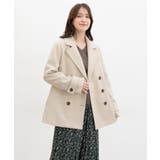 アウター コート ハーフコート | Honeys | 詳細画像12 