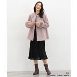 アウター コート ノーカラーコート | Honeys | 詳細画像10