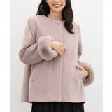 アウター コート ノーカラーコート | Honeys | 詳細画像11
