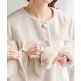 アウター コート ノーカラーコート | Honeys | 詳細画像13