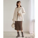 アウター コート ノーカラーコート | Honeys | 詳細画像3