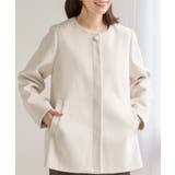 アウター コート ノーカラーコート | Honeys | 詳細画像5