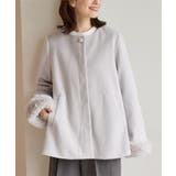 アウター コート ノーカラーコート | Honeys | 詳細画像9