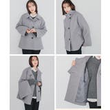 アウター コート ハーフコート | Honeys | 詳細画像10 