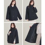 アウター コート ハーフコート | Honeys | 詳細画像7 