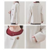 アウター コート ハーフコート | Honeys | 詳細画像16 