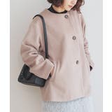 ベージュ | アウター コート ハーフコート | Honeys