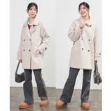 アウター コート ハーフコート | Honeys | 詳細画像10 