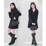 アウター コート ハーフコート | Honeys | 詳細画像4 