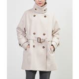 ベージュ | アウター コート ハーフコート | Honeys