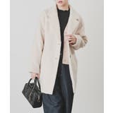 アイボリー | アウター コート ハーフコート | Honeys