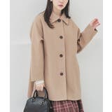 モカベージュ | アウター コート ハーフコート | Honeys