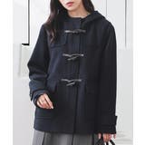 ネイビー | アウター コート 大きいサイズ | Honeys