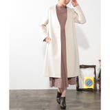 アイボリー | 【ハニーズ】カラーレスコート | Honeys