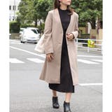 ダークベージュ | 【ハニーズ】カラーレスコート | Honeys