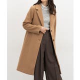 キャメル | アウター コート ロングコート | Honeys
