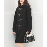 ブラック | アウター コート ロングコート | Honeys