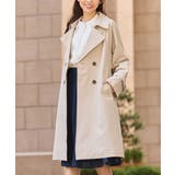 ライトベージュ | アウター コート トレンチコート | Honeys